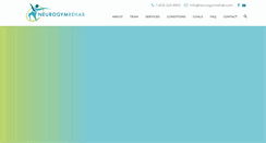 Desktop Screenshot of neurogymrehab.com